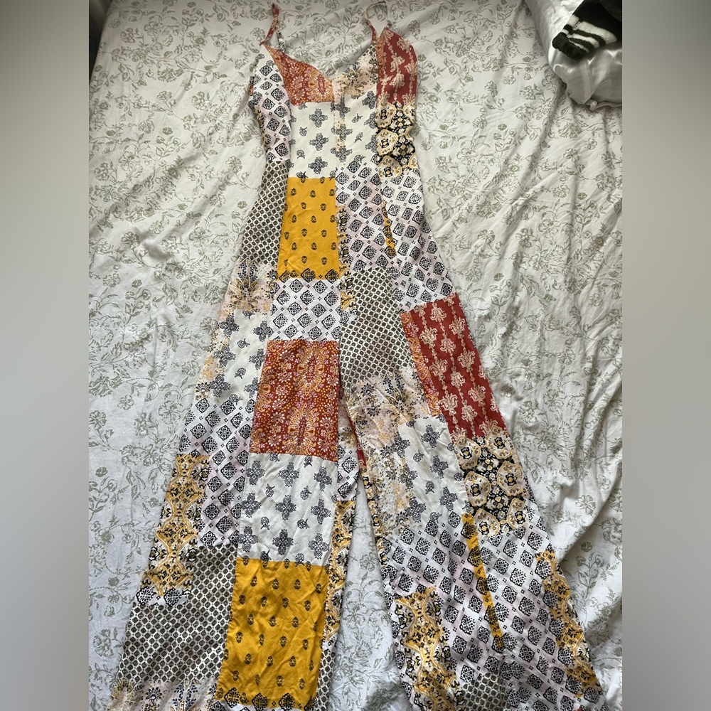 Patchwork Jumpsuit